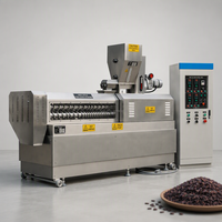Ligne de production de riz enrichi à double extrudeuse, machine de fabrication de riz artificiel nutritif