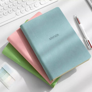 Cahier <span class=keywords><strong>de</strong></span> Couverture 120 Feuille Extrait <span class=keywords><strong>Livre</strong></span> Simple Épais En Cuir Souple Personnalisable A5 Emballage Personnalisé Promotion Relié En Cuir Journal - Product Image 2