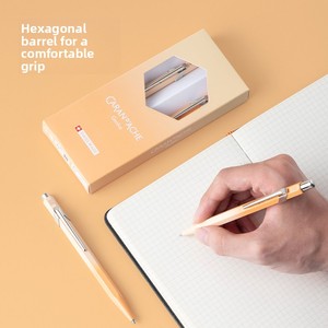 <span class=keywords><strong>CARAN</strong></span> <span class=keywords><strong>D</strong></span>'<span class=keywords><strong>ACHE</strong></span> pour Sunset Glow 849/844 – Stylo bille à base <span class=keywords><strong>d</strong></span>'huile, Crayon mécanique, Ensemble étudiant, Stylo signature en métal, <span class=keywords><strong>Encre</strong></span> noire - Product Image 2