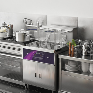 Topkitch électronique marque OEM ODM <span class=keywords><strong>Chef</strong></span> préférence Direct usine équipement de cuisine industrielle <span class=keywords><strong>friteuse</strong></span> à Hot-Dog - Product Image 6