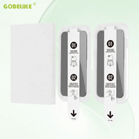 Protecteur d'écran 9H, couverture complète en verre trempé avec kit d'installation pour iPhone 18 Pro 18pro Max, livraison directe