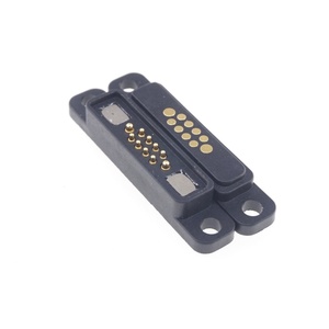 Su Geçirmez IP 67 Yüksek Akımlı Pogopin Erkek Dişi Şerit Kablolu Yaylı Güç 5A DC Manyetik <span class=keywords><strong>Pogo</strong></span> Pin Konnektörü - Product Image 6