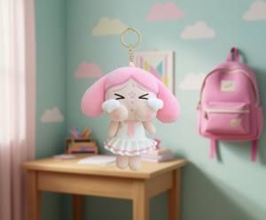 Lindo Llavero de Peluche Rosa Colgante de 15 cm, Suave, de Dibujos Animados, Regalo - Product Image 2