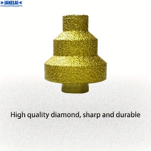 Escariador Cónico <span class=keywords><strong>Multicapa</strong></span> con Recubrimiento de Diamante Janelai, Broca de Bisel de 20-35-50 mm con Rosca M14 - Product Image 3