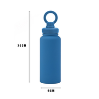 Logo personnalisé smart 32oz flacons sous vide à double paroi bouteille d'eau isolée magnétique Magsafe en acier inoxydable avec support pour téléphone