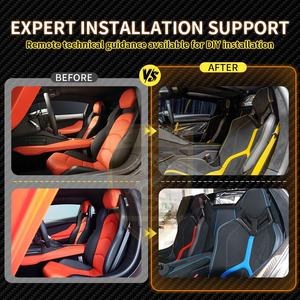 Sedili da Corsa a Secchiello di Lusso Regolabili Stile SVJ per <span class=keywords><strong>Lamborghini</strong></span> Aventador Gallardo Huracan LP560 LP570 LP580 LP610 LP700 STO - Product Image 3