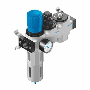 Festo LFR การรวมแหล่งก๊าซ LFR 1 8 D MINI KC เครื่องควบคุมความดันที่มีมาตรวัดและตัวกรองสำหรับใช้ในอุตสาหกรรม - Product Image 4