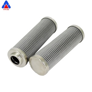 Filtre à huile hydraulique plié en fibre de verre HUAHANG, élément filtrant à pression alternatif DHD110H10B - Product Image 4