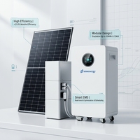 Sistema de Energía Solar MPPT de 15kWh de Smsenergy 21360m, Batería de Iones de Litio de 51.2V, Entrega 100% a Tiempo, Solución de Almacenamiento
