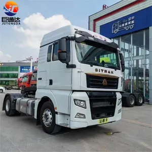 Chinese truck c7h heavy duty truck tractor 480/610 wheels tractor truck for sale