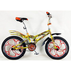 จักรยาน <span class=keywords><strong>BMX</strong></span> 20 นิ้ว รุ่นยอดนิยม ราคาถูก สไตล์วินเทจ สำหรับฟรีสไตล์และสตรีทไบค์ - Product Image 1