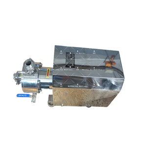 Pompe mélangeuse en ligne à cisaillement élevé BRL 3 pour jus, sauces, huiles, shampoings, avec trémie, pour le mélange de poudres et d'eau - Product Image 2
