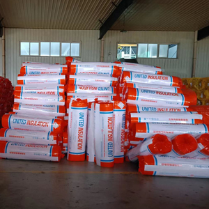 Rouleaux <span class=keywords><strong>de</strong></span> <span class=keywords><strong>laine</strong></span> <span class=keywords><strong>de</strong></span> <span class=keywords><strong>verre</strong></span> à haute performance thermique US ASTM C518 R25 8 pouces, isolation pour bâtiments métalliques, couverture en <span class=keywords><strong>laine</strong></span> <span class=keywords><strong>de</strong></span> <span class=keywords><strong>verre</strong></span> - Product Image 4