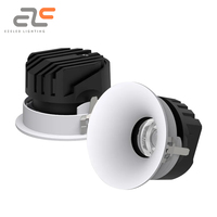 Spot LED COB à télécommande en aluminium, 12W, 5 températures de couleur réglables, luminosité optimisée et design anti-éblouissement – Meilleures ventes