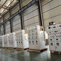 Equipo de distribución eléctrica de media y alta tensión Ganzhong, armario de red en anillo de alta tensión de 24 kV para interiores, JP IP66 50Hz, aislado por gas SF6, de acero galvanizado.