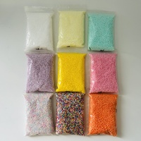 Billes en mousse souple, billes en micro-polystyrène, petites billes en mousse pour artisanat, décoration DIY, fournitures pour fêtes