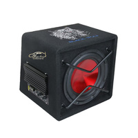 10 pouces voiture Audio Subwoofer 12V actif haute puissance modifié ampli voiture Subwoofer amplificateur SUV Auto Audio accessoires