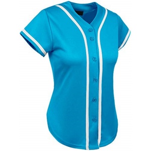 T-shirt de baseball pour femme à manches courtes, respirant, imprimé, séchage rapide, pour softball, personnalisable avec logo, été - Product Image 5