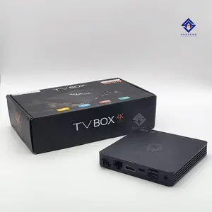 구글 플레이 스토어 안드로이드 Tv 박스 OTT 박스 h 265 수동 Tv 박스 4K 사용자 설명서