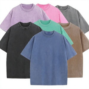 T-shirt Homme Oversize Uni à Manches Courtes 100% Coton Jersey Col Rond Coupe Décontractée Teint Uni Style Relaxé - Product Image 3