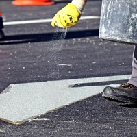 Peinture Réfléchissante Industrielle Transparente pour Marquage Routier, Billes de Verre, Ignifuge, Écologique, Décoration Extérieure
