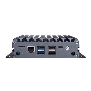 CAIXUNIPC In-tel N100 Industrial Firewall <span class=keywords><strong>Mini</strong></span> Pc Router 4 * LAN 4*2,5G Ethernet DDR5 HD-MI/DP Tipo-c <span class=keywords><strong>Mini</strong></span> servidor Pc sin ventilador - Product Image 4