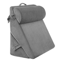 Conception ergonomique Corps de soutien en mousse à mémoire de forme Coussin de dossier polyvalent Angle de lit réglable Oreiller compensé