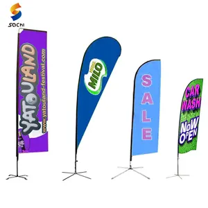 Открытый пользовательский тематический Бизнес Реклама перо флаг баннер