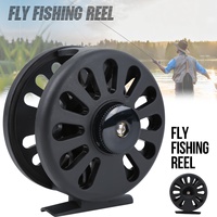 Reel Pancing Fly Fishing Nylon Berpenguat Fiberglass - Tangan Kanan 130g Ringan untuk Memancing