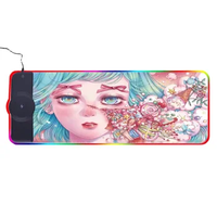 Tapis de souris de jeu imperméable en caoutchouc naturel de haute qualité, plusieurs tailles disponibles en stock