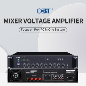 เครื่องขยายเสียงระดับมืออาชีพ OBT-6090 เครื่องผสมเสียงพร้อมระบบจ่ายไฟสำหรับเซิร์ฟเวอร์หลัก/เวิร์กสเตชัน - Product Image 2