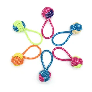 Wholesale Cotton Rope Ball Pet Dog Chew Toy