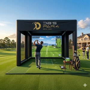 Advertising Inflatable Golf Sim Bay Room <b>Tent</b> for Outdoor Simulating Golf Experience - Product Image 3