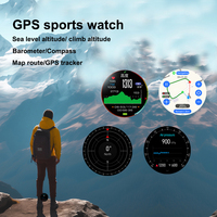 Reloj Inteligente con Mapa AMOLED de Alta Resolución, Navegación Todoterreno, Control por Voz Manos Libres, Modo de Entrenamiento Profesional, Venta al Por Mayor