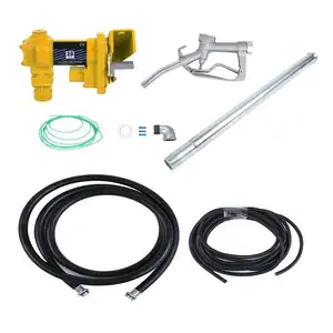 12V 20GPM Benzin Kraftstoff förder pumpe Kit Öl absaug pumpe