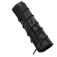 Manchon de protection thermique tactique en nylon 500D pour silencieux, dégagement rapide, pour la chasse en extérieur