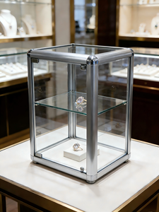 Vitrine à bijoux pliable portable, présentoir à bijoux pliable pour salon professionnel et vente au détail - Product Image 2