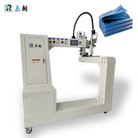 Machine à souder plastique à air chaud Soudeuse de tissu en maille PVC pour tissu PU TPU PE HDPE bâche réservoir d'eau gonflable conduit d'air soudage