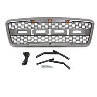 Grille avant JAXP Aftermarket LED ABS noir mat 100% neuve compatible avec F150 2004-2008, pièces de rétrofit