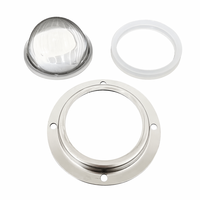 Ensemble de lentilles collimateurs LED en verre optique personnalisable pour projecteur d'éclairage de scène