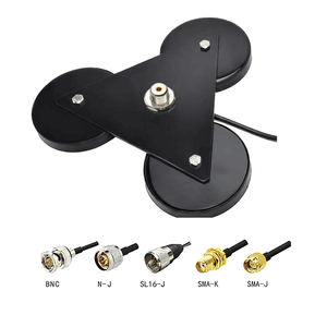 Antenne magnétique robuste SO239 à trois aimants, montage magnétique 3*diamètre 90mm avec câble coaxial de 4,5M pour antenne radio mobile HF/VHF/UHF/CB - Product Image 2