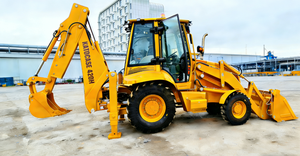 KATOCASE 420DH Дизельный колесный погрузчик-экскаватор/мини-погрузчик с ковшом 1,5 м³, 25+ рабочих инструментов, высокий момент нагрузки - Product Image 4