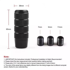 Car <b>Gear</b> <b>Knob</b> Aluminum M8 M10 M12 Ergonomic Shift <b>Knob</b> For Manual Automatic Transmission - Product Image 2