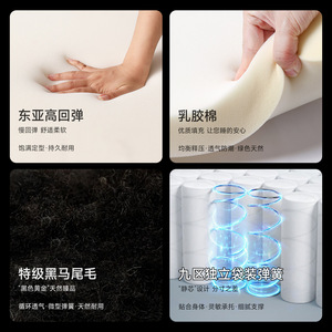 Colchón Hecho a Mano con Muelles Ensacados Sin Pegamento, Suavidad Media, para Uso en Dormitorio - Product Image 4
