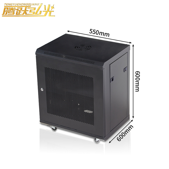 High Quality 12U Cabinet Network Server Rack Cabinet Wall-Mounted 19-Inch High-quality Cold-rolled Steel Cabinet