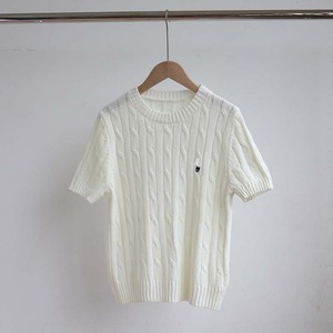 Maglione da <span class=keywords><strong>Donna</strong></span> in Cashmere Giallo Elegante con Cavo Nero Lavorato a <span class=keywords><strong>Maglia</strong></span>, OEM di Fabbrica, Basso MOQ - Product Image 4