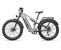 Sepeda Listrik Shengmilo S600 Pro 26" Rangka Aluminium Motor Ringan Jarak Jauh untuk Dewasa, Cocok untuk Bersepeda di Kota, Gunung, dan Off Road