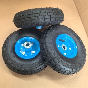Minghao Solid Rubber <b>Wheel</b> 350-4 Pneumatic Industrial Caster For Handcart Tool <b>Cart</b> - Product Image 1