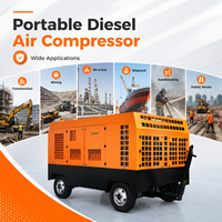 Compresseur d'air diesel remorquable pour utilisation en extérieur