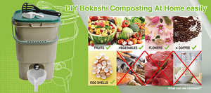 Hangshau giá thấp hộ gia đình 15L <span class=keywords><strong>compost</strong></span> xô trong nhà bếp bokashi nhựa <span class=keywords><strong>compost</strong></span> bin - Product Image 5